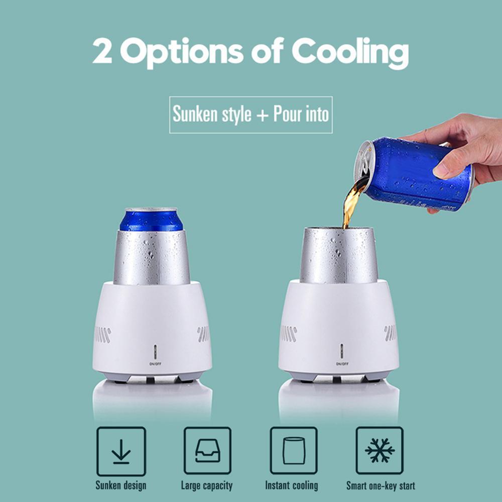 "Portable Fast Cooling Cup – Instant Electric Drink Chiller"