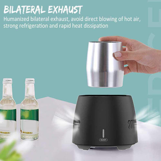 "Portable Fast Cooling Cup – Instant Electric Drink Chiller"