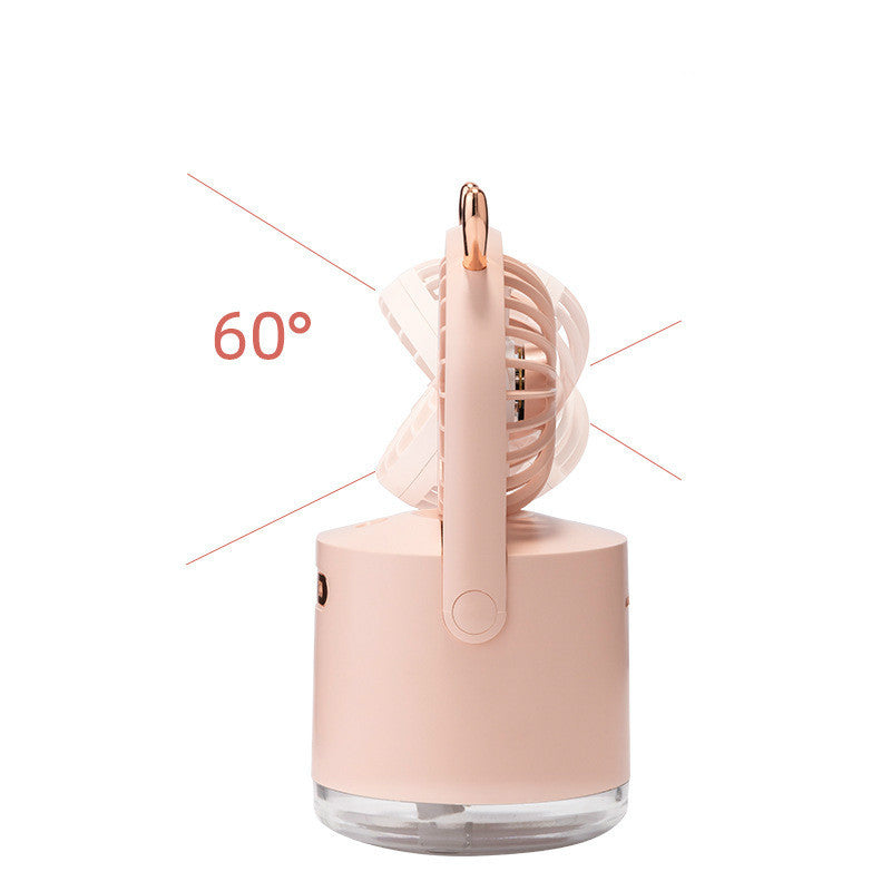 ‎"Charging Mini Electric Fan – Portable USB Rechargeable Cooler"