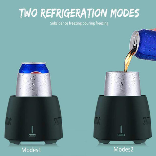 "Portable Fast Cooling Cup – Instant Electric Drink Chiller"