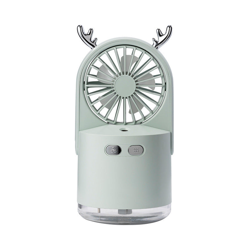 ‎"Charging Mini Electric Fan – Portable USB Rechargeable Cooler"