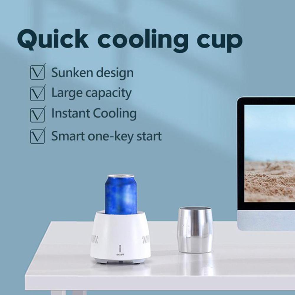 "Portable Fast Cooling Cup – Instant Electric Drink Chiller"