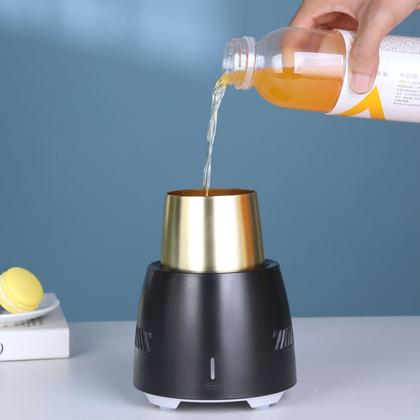 "Portable Fast Cooling Cup – Instant Electric Drink Chiller"